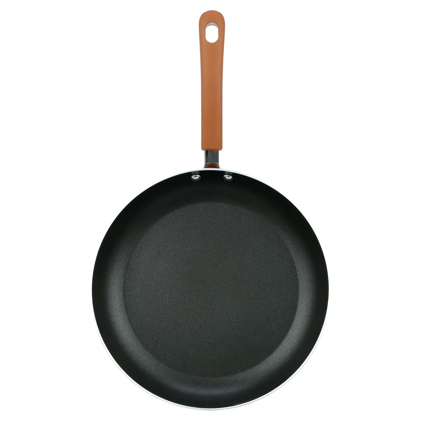 17 Piece Non-Stick Cookware Set, Pots & Pans with Foldable Knob, Space Saving, Stackable, Nylon Tools Set, Induction Base, Brown