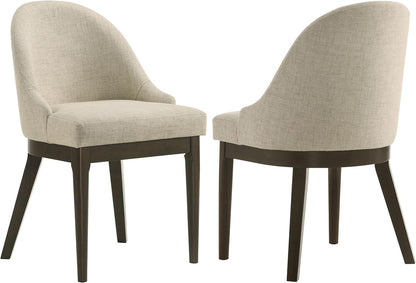 Coaster Home Furnishings Reseda Upholstered Dining Side Chair Beige (Set of 2)