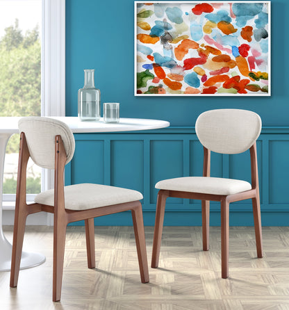 Coralie Dining Chair Set of 2 Buttercream
