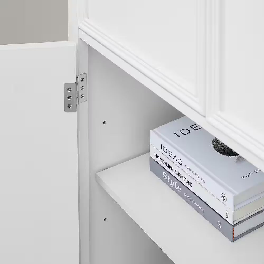 Bradstone White 6 Door Storage Cabinet