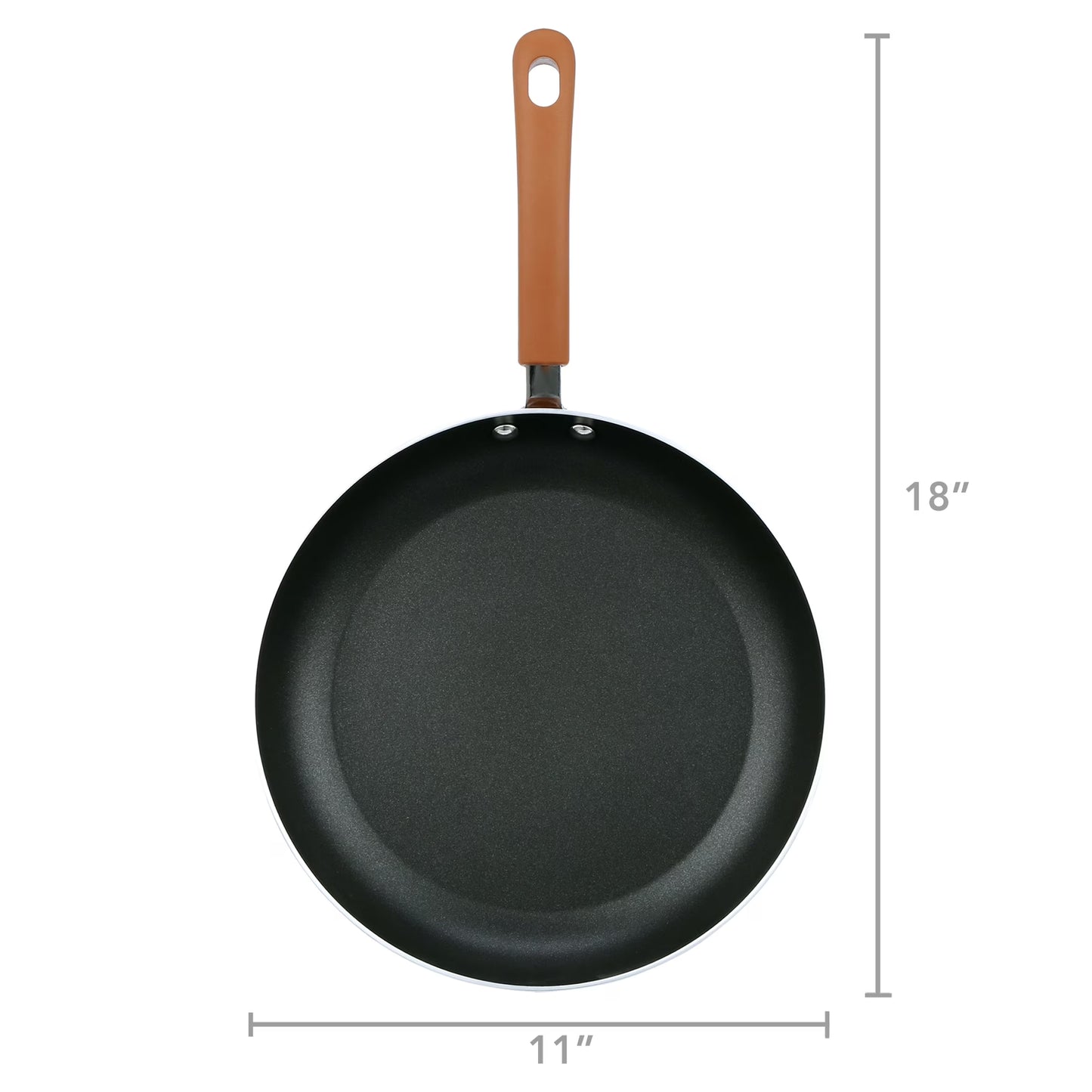 17 Piece Non-Stick Cookware Set, Pots & Pans with Foldable Knob, Space Saving, Stackable, Nylon Tools Set, Induction Base, Brown
